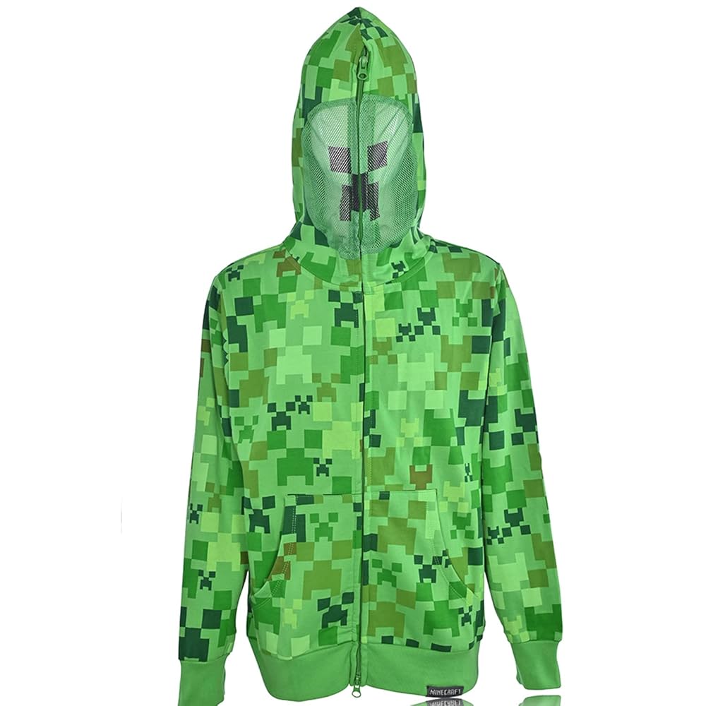 Amazon.com: Minecraft Boys Video Game Hoodie - Black and